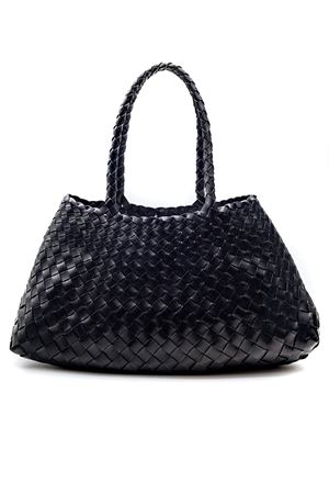 Santa Croce Big black tote bag DRAGON DIFFUSION | 8892BLACK